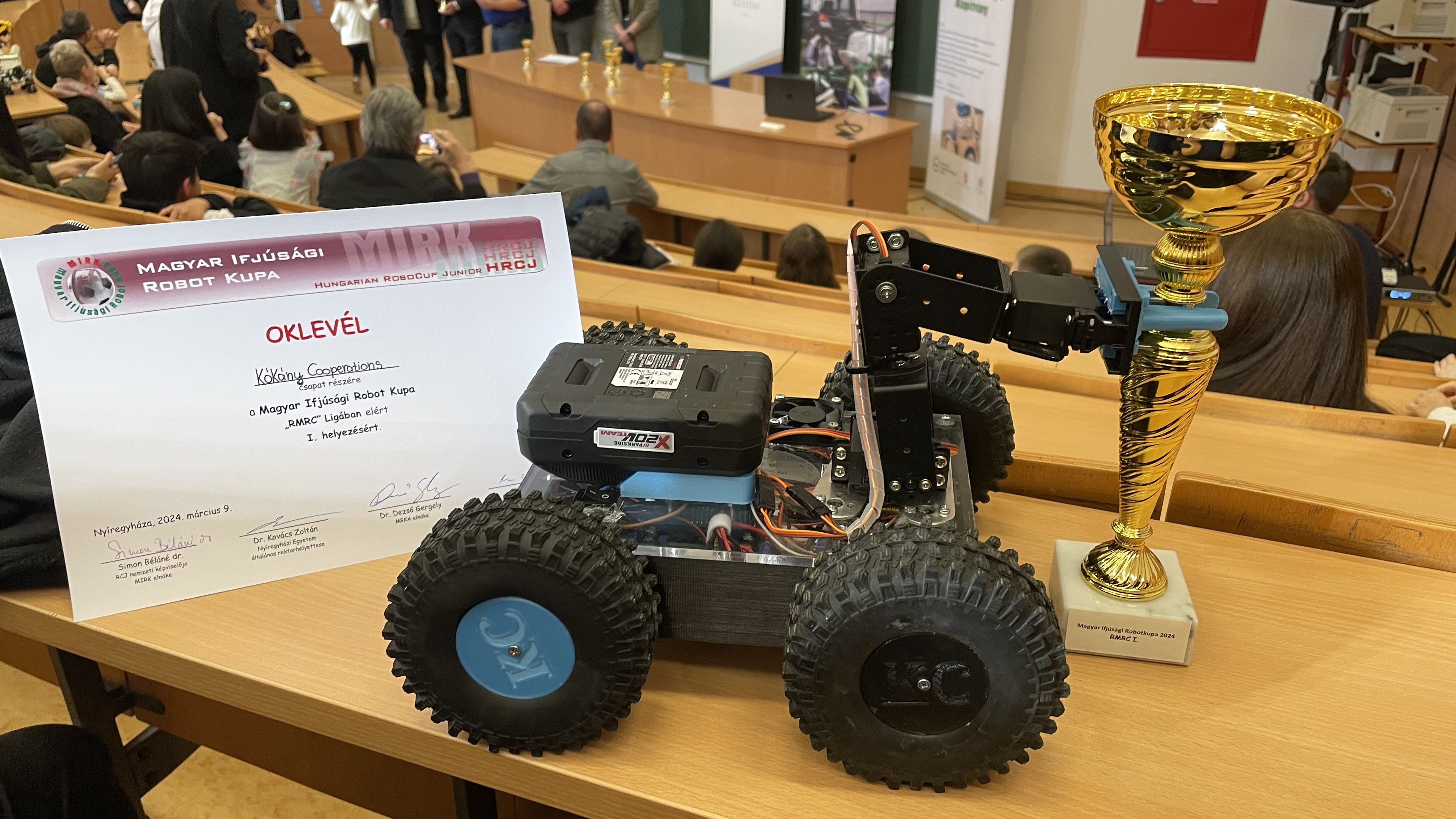 Picture of the 2024 MIRK RMRC robot