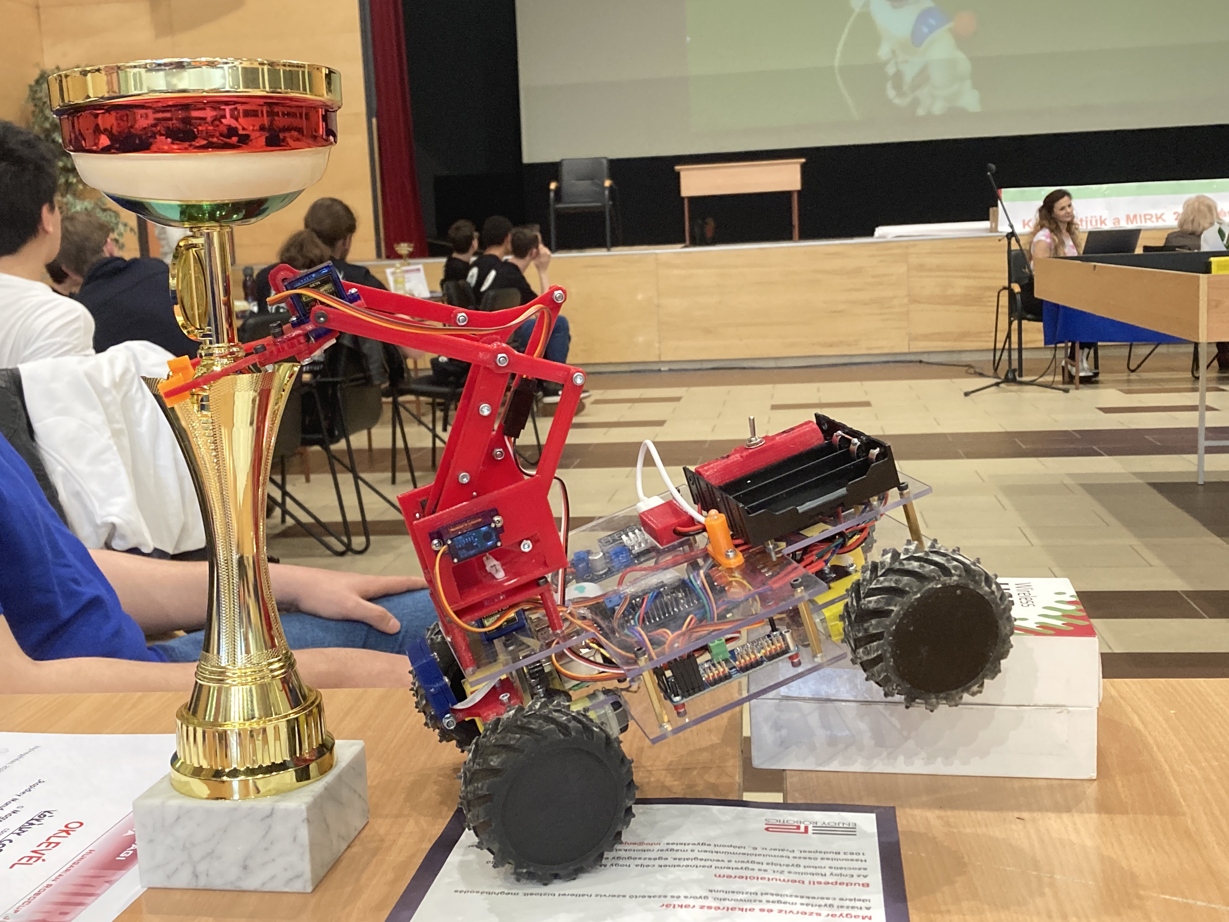 Picture of the 2022 MIRK RMRC robot