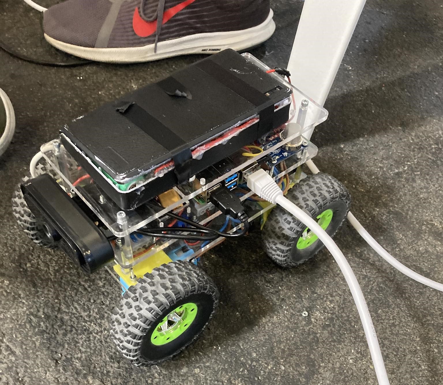 Picture of the robot in RoboCup23